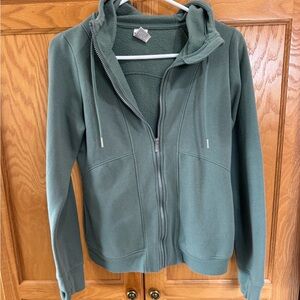 All in Motion Olive Fleece Jacket